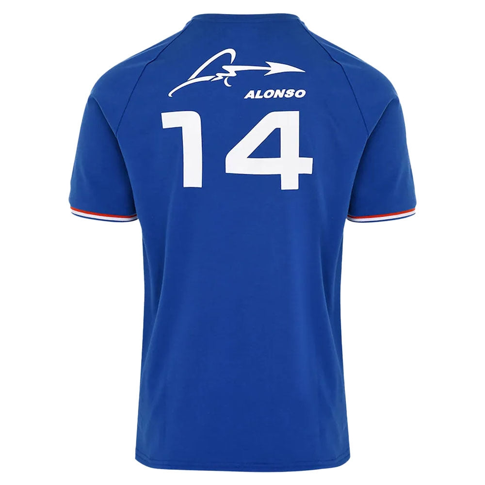 2022 Alpine Team Alonso Fanwear Shirt (Blue)