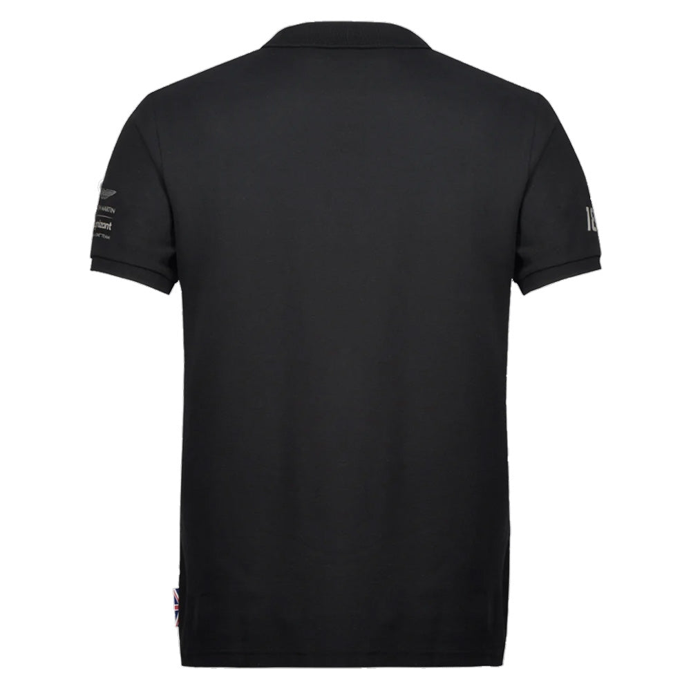 2022 Aston Martin Official LS Polo Shirt (Black)_1