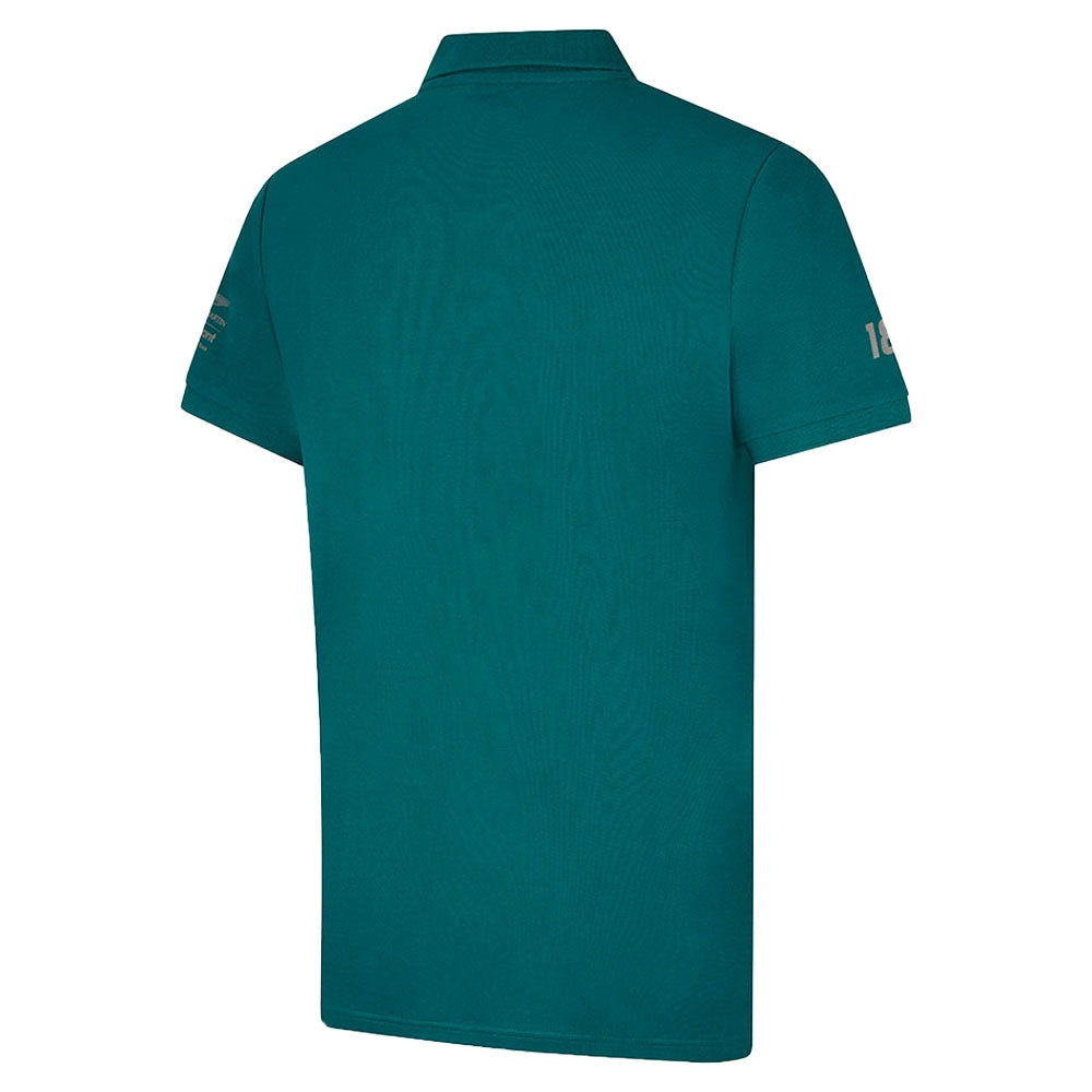 2022 Aston Martin Official LS Polo Shirt (Green)_1