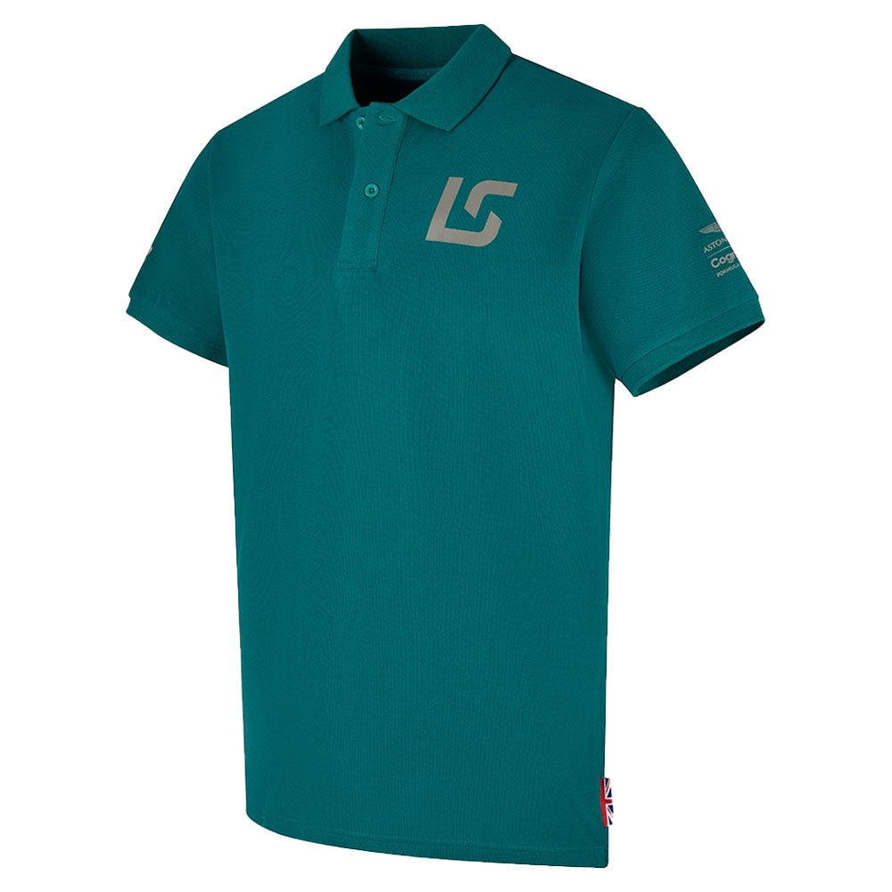 2022 Aston Martin Official LS Polo Shirt (Green)_0