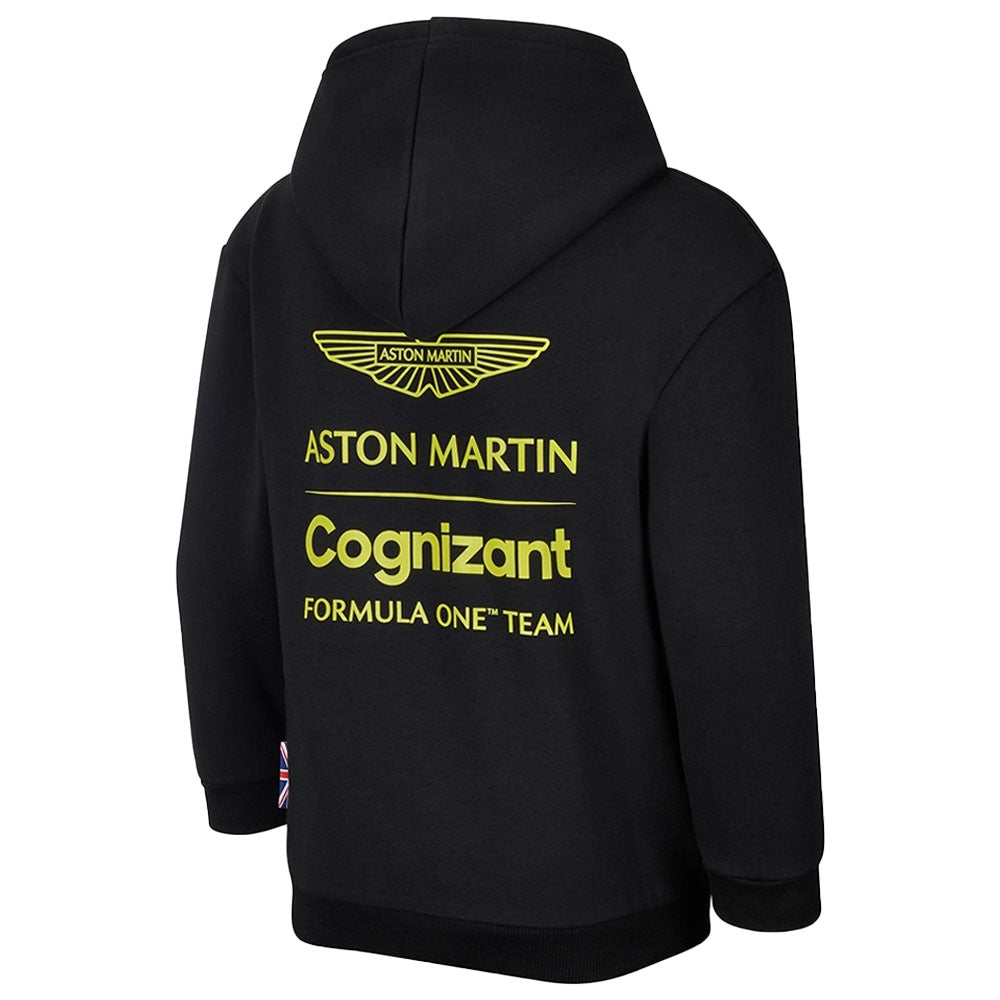 2022 Aston Martin Lifestyle Hoody (Black) - Kids_1