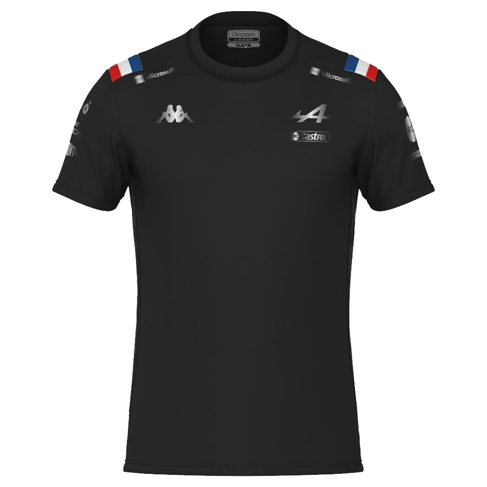 2022 Alpine Team T-Shirt (Black)_0