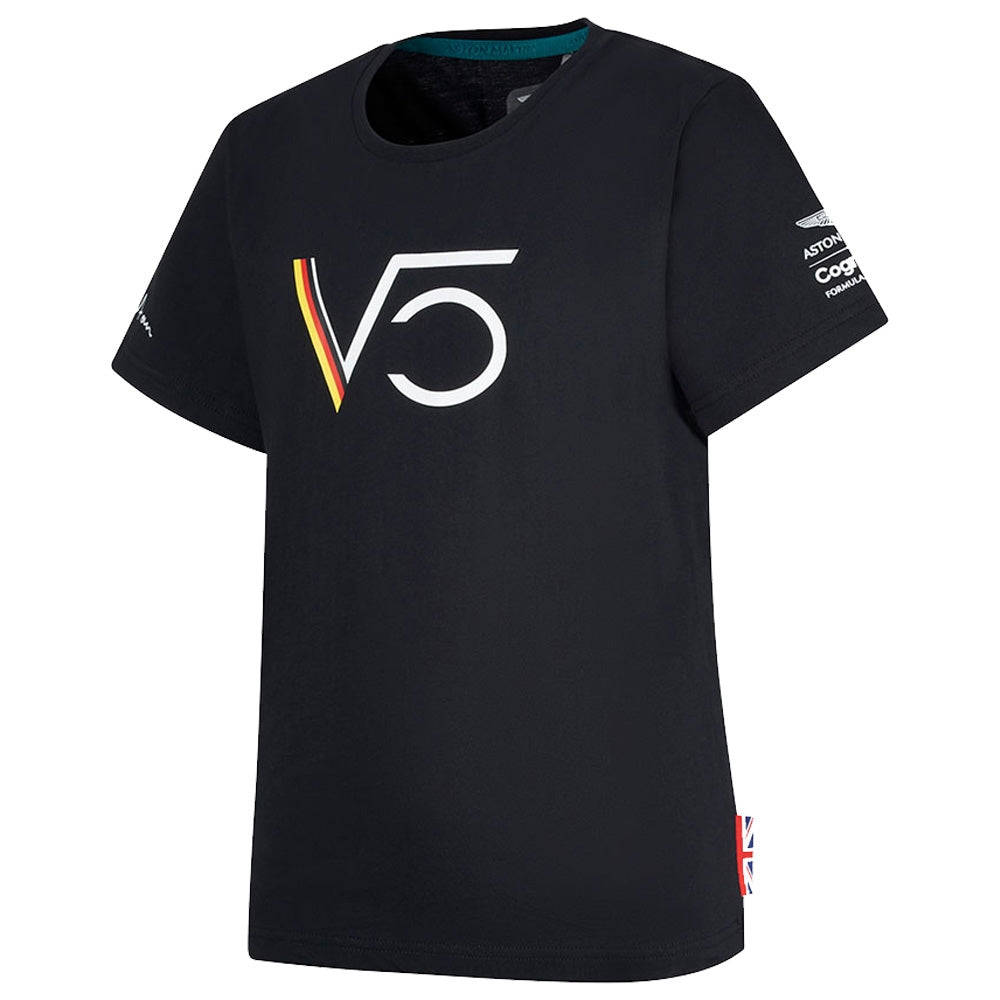 2022 Aston Martin Official SV T-Shirt Kids (Black)_0