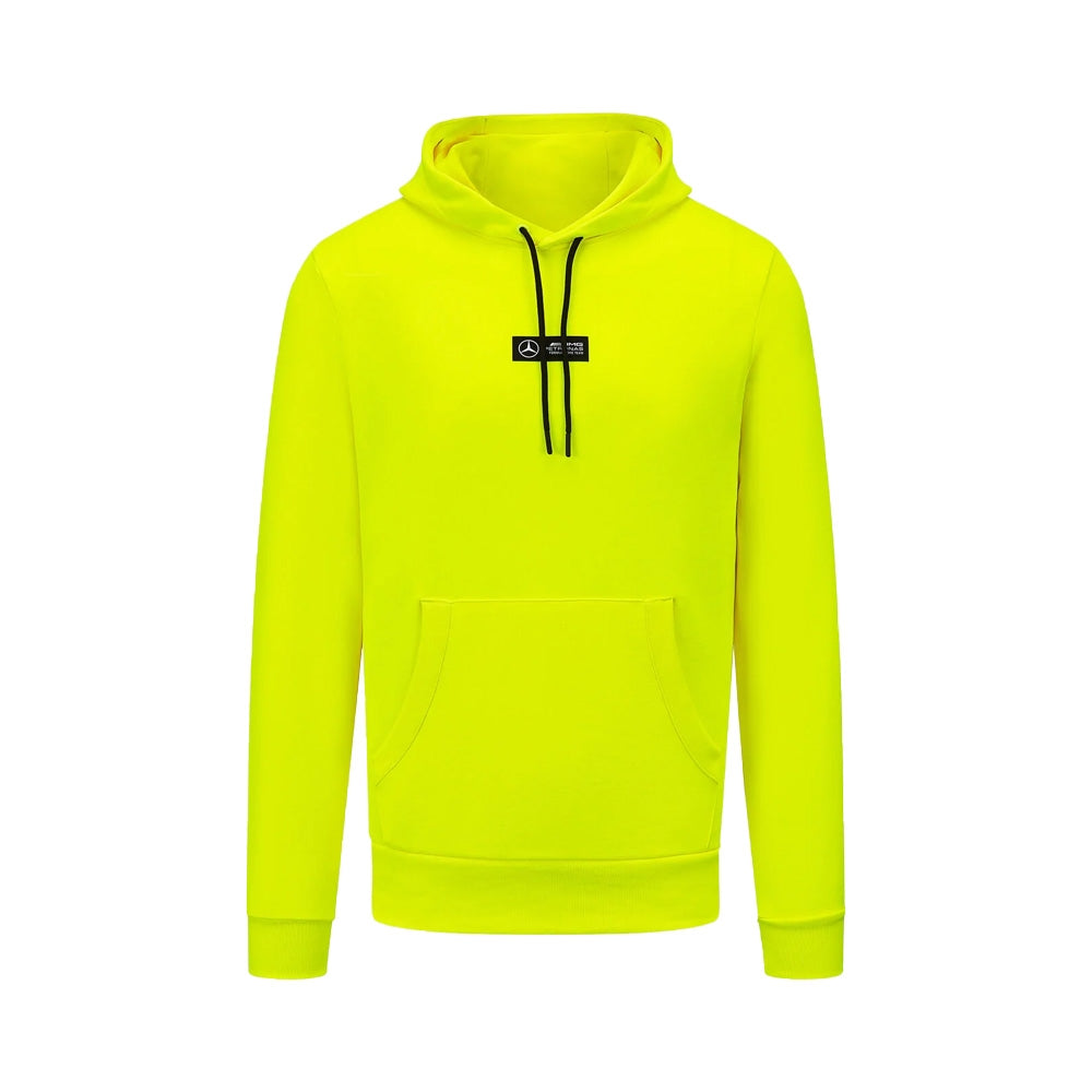 2022 Mercedes Lewis Hamilton Party Hoody (Neon Yellow)_0