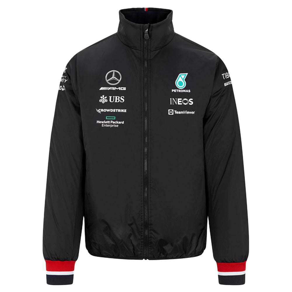 2022 Mercedes Lightweight Padded Jacket (Black)_0