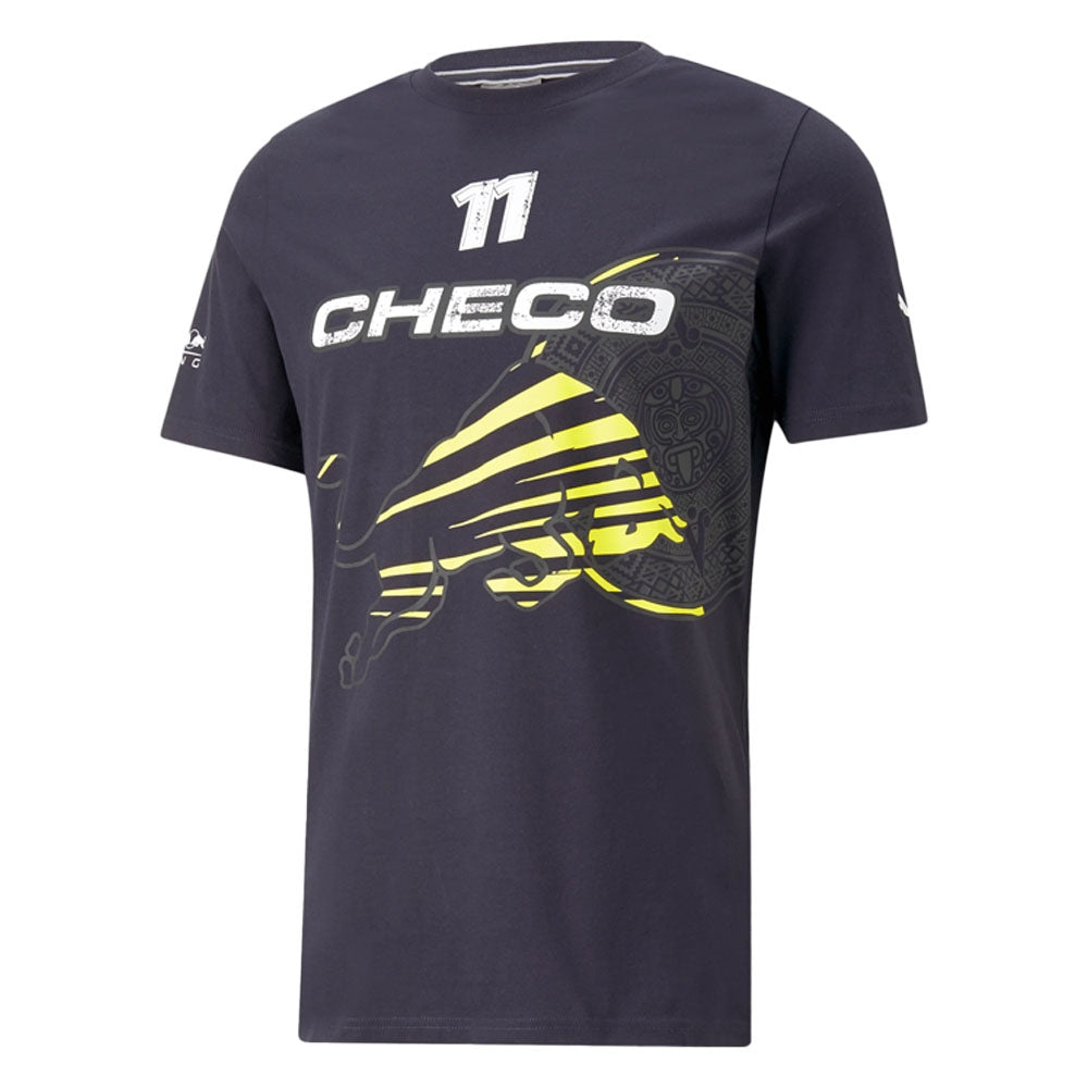 2022 Red Bull Checo Sergio Perez Logo Tee (Night Sky) (Your Name)_3