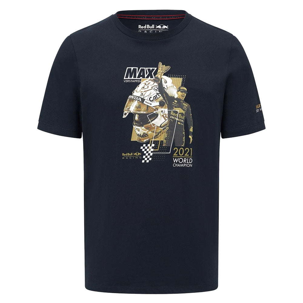 2022 Red Bull Verstappen Tribute Graphic T-shirt (Navy)_0