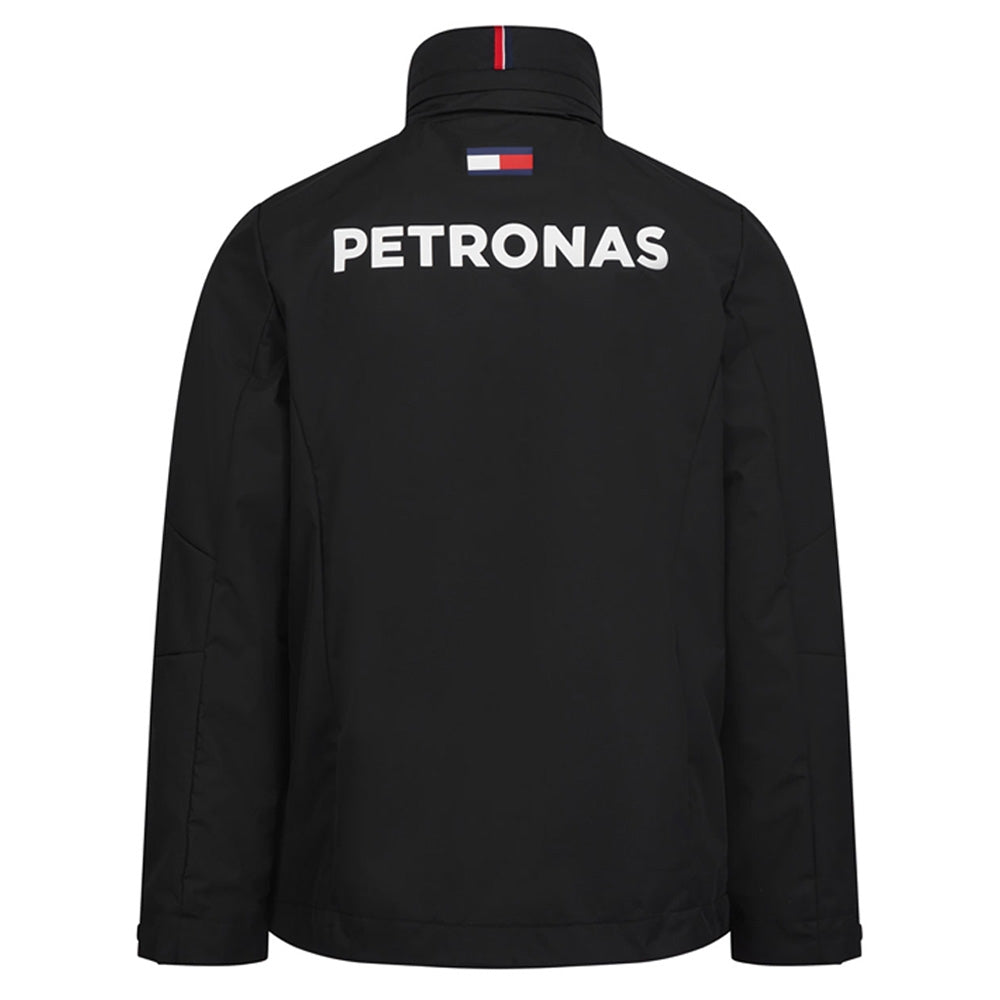 2022 Mercedes Team Rain Jacket (Black)_1