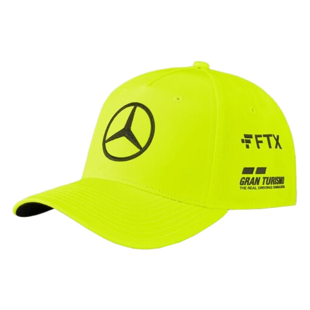 2022 Mercedes Lewis Hamilton Neon Party Cap_0