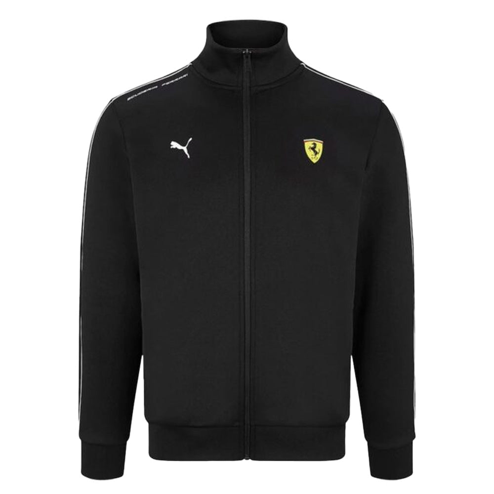 2022 Ferrari Mens Track Jacket (Black)_0
