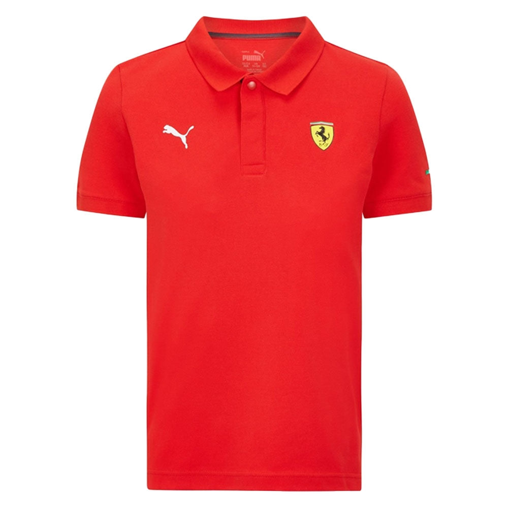 2022 Ferrari Scuderia Classic Polo - Kids_0