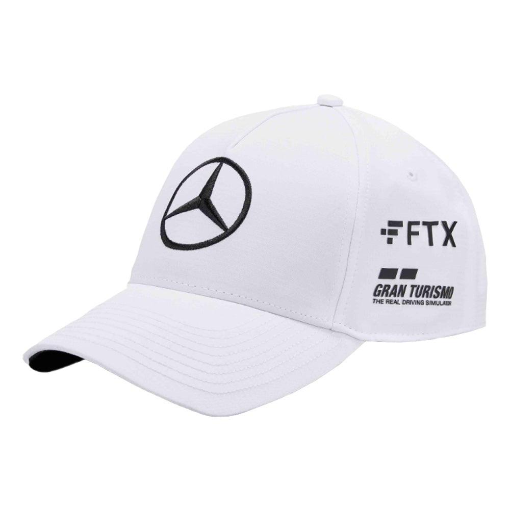 2022 Mercedes Team Lewis Driver Cap (White)_0