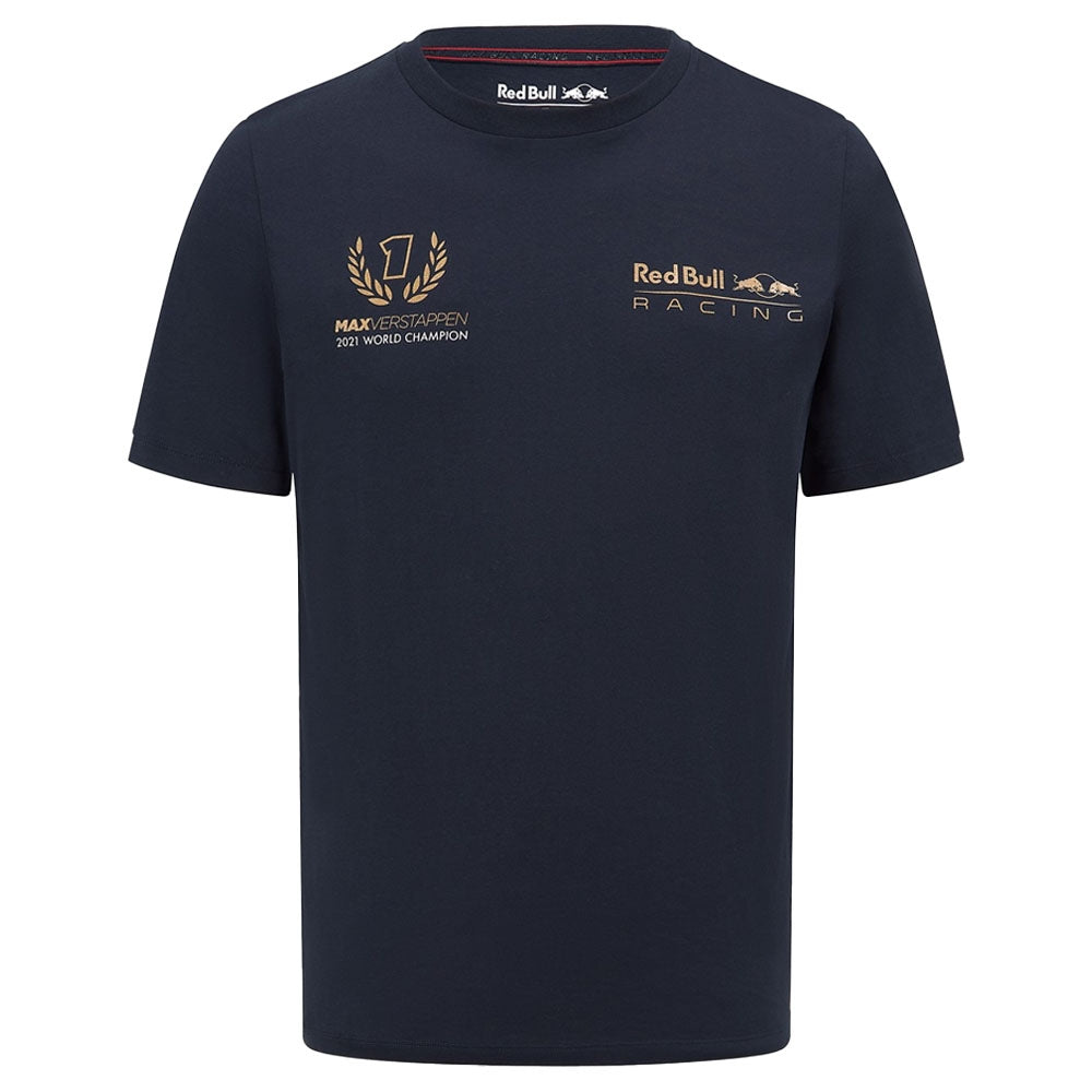 2022 Red Bull Max Verstappen Tribute No.1 T-shirt (Navy)_0
