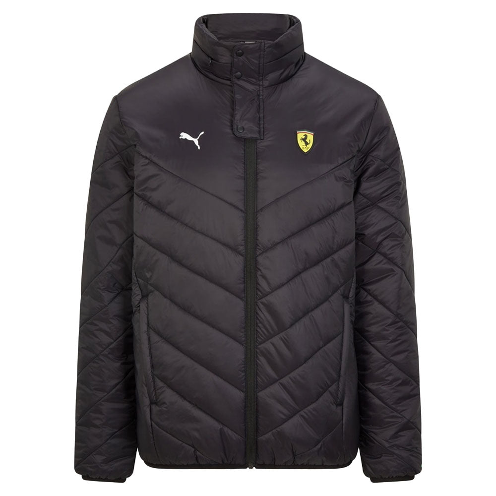 2022 Ferrari Padded Jacket (Black)_0