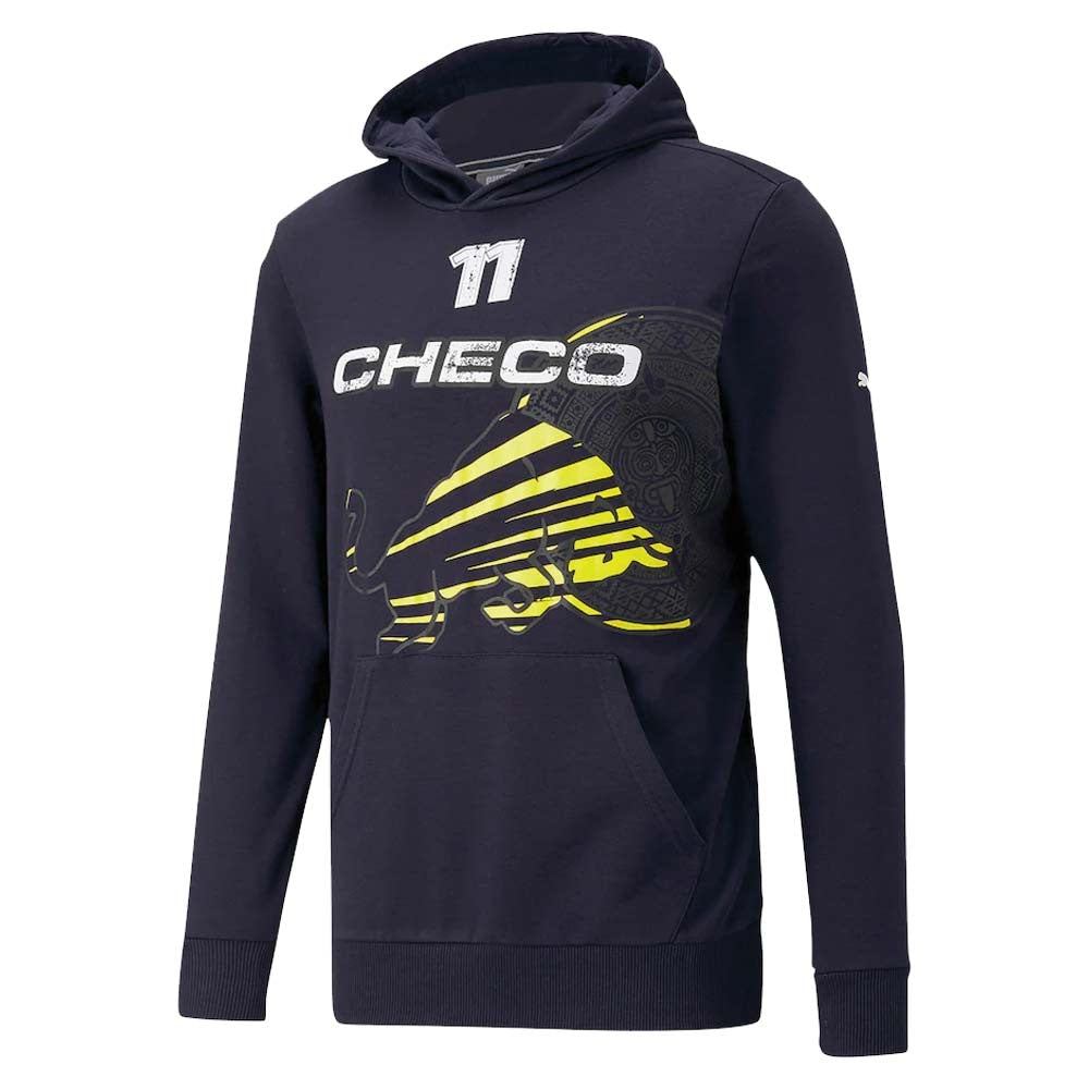 2022 Red Bull Checo Logo Hoodie - Night Sky_0