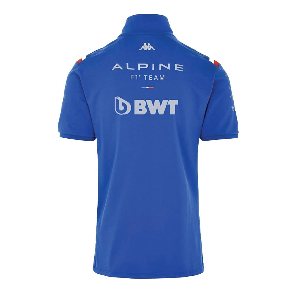 2022 Alpine Mens Polo Shirt (Blue)_1