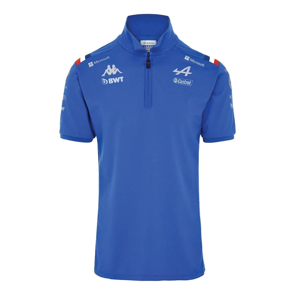 2022 Alpine Mens Polo Shirt (Blue)_0