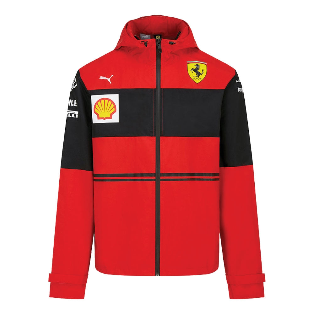 2022 Ferrari Mens Rain Jacket (Red)_0