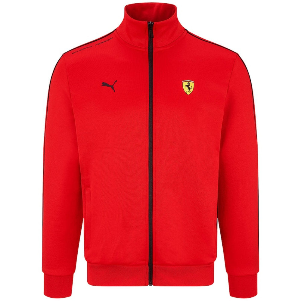 2022-2023 Ferrari Fanwear Track Jacket (Red)_0