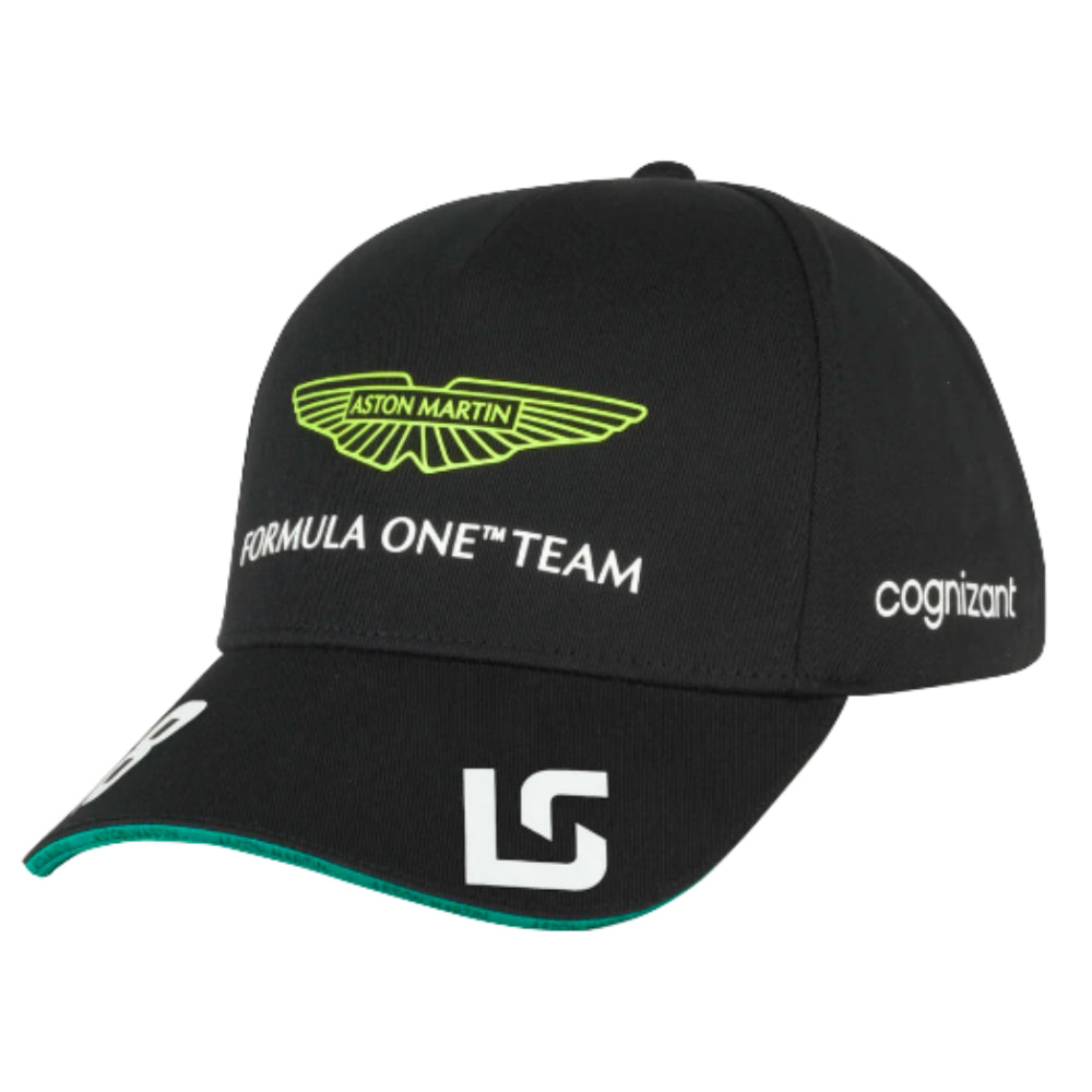 2023 Aston Martin Official Lance Stroll Cap - Black_0