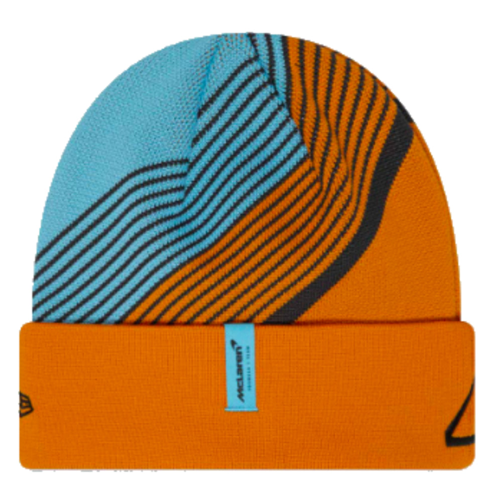 2023 McLaren Lando Norris Team Cuff Beanie (Papaya)_1