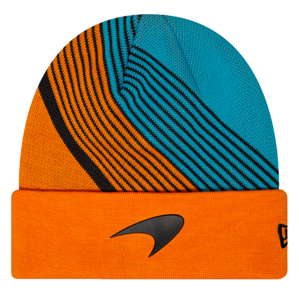 2023 McLaren Team Oscar Piastri Cuff Beanie (Papaya)_0