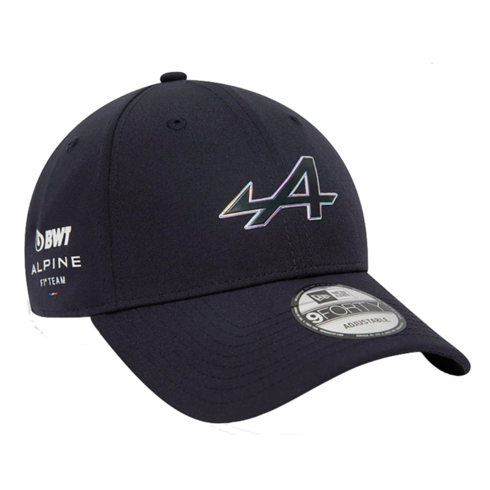 2023 Alpine Iridescent Logo 9Forty Cap (Black)_0