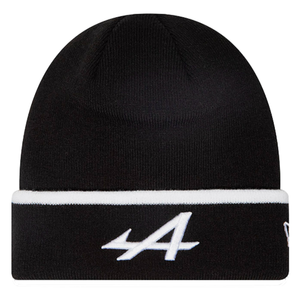 2023 Alpine Stripe Cuff Beanie (Black)_0