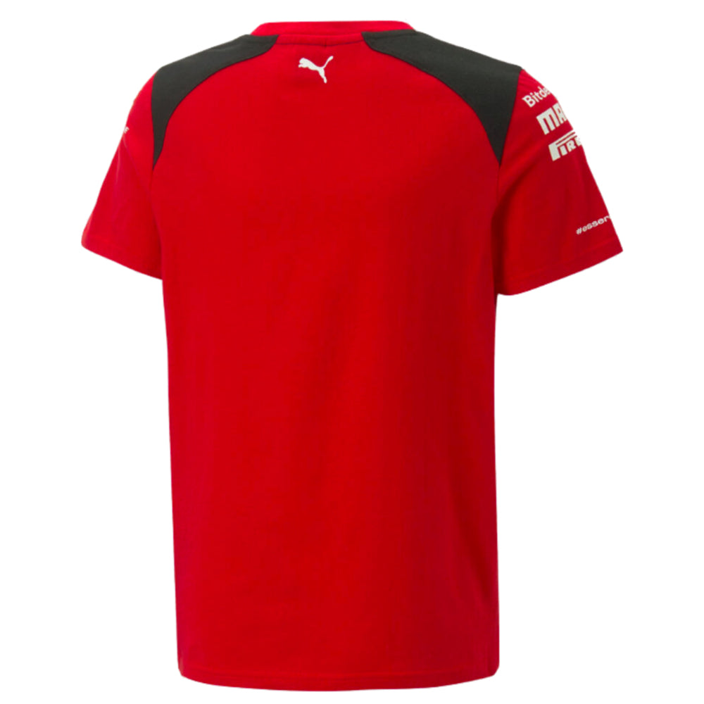 2023 Ferrari Team Tee (Red) - Kids_1