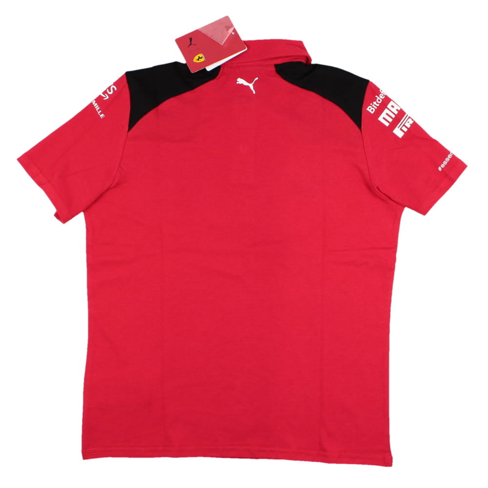 2023 Ferrari Team Polo Shirt (Red) - Kids_1