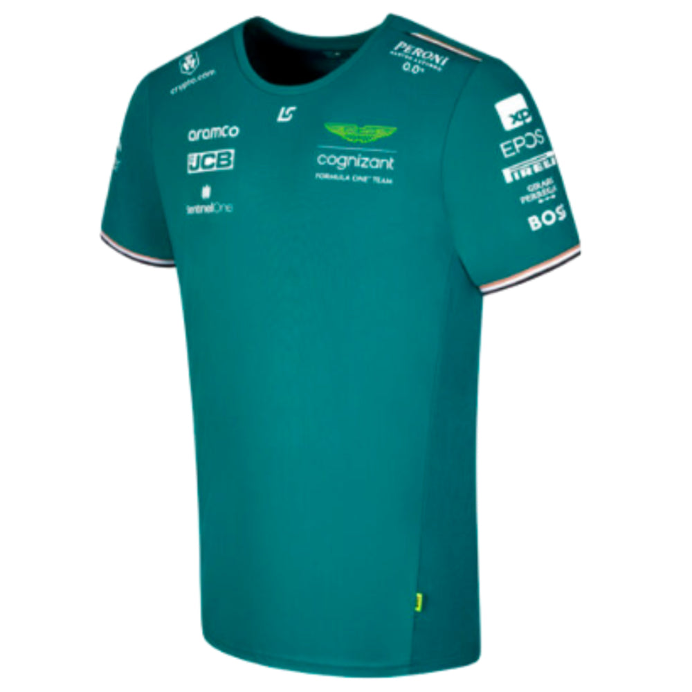 2023 Aston Martin Team Lance Stroll Tee (Green)_0