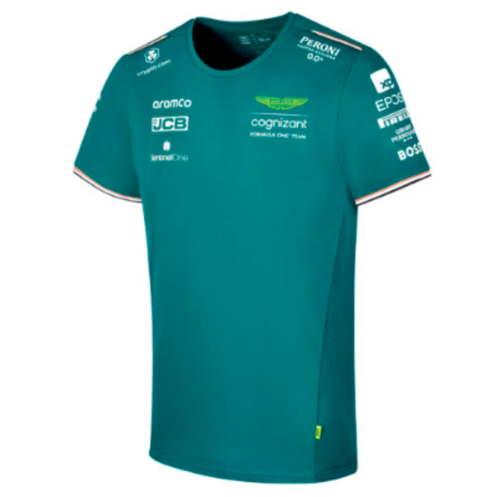 2023 Aston Martin Official Team Tee (Green)_0