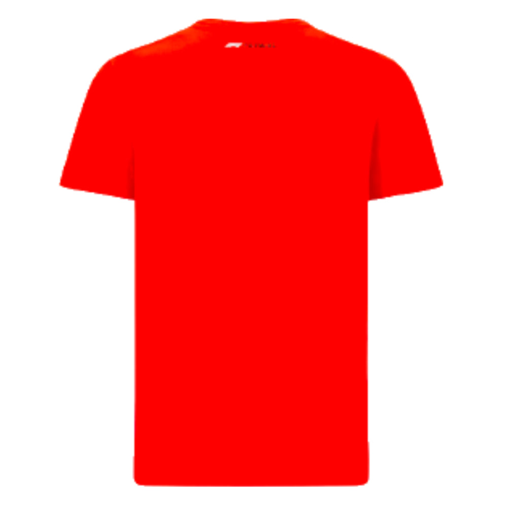 2023 F1 Formula One Mens Large Logo Tee (Red)_1