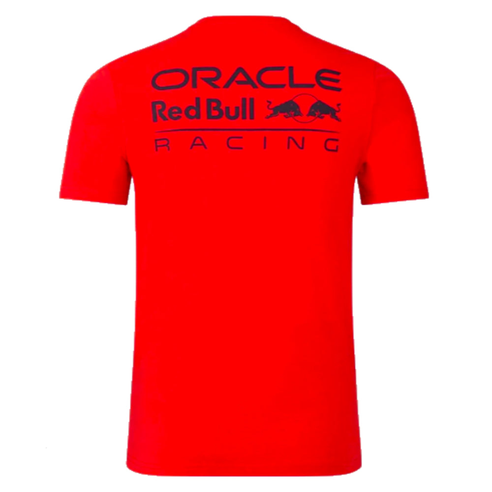 2023 Red Bull Racing Unisex Core Logo T Shirt (Flame Scarlet)_1