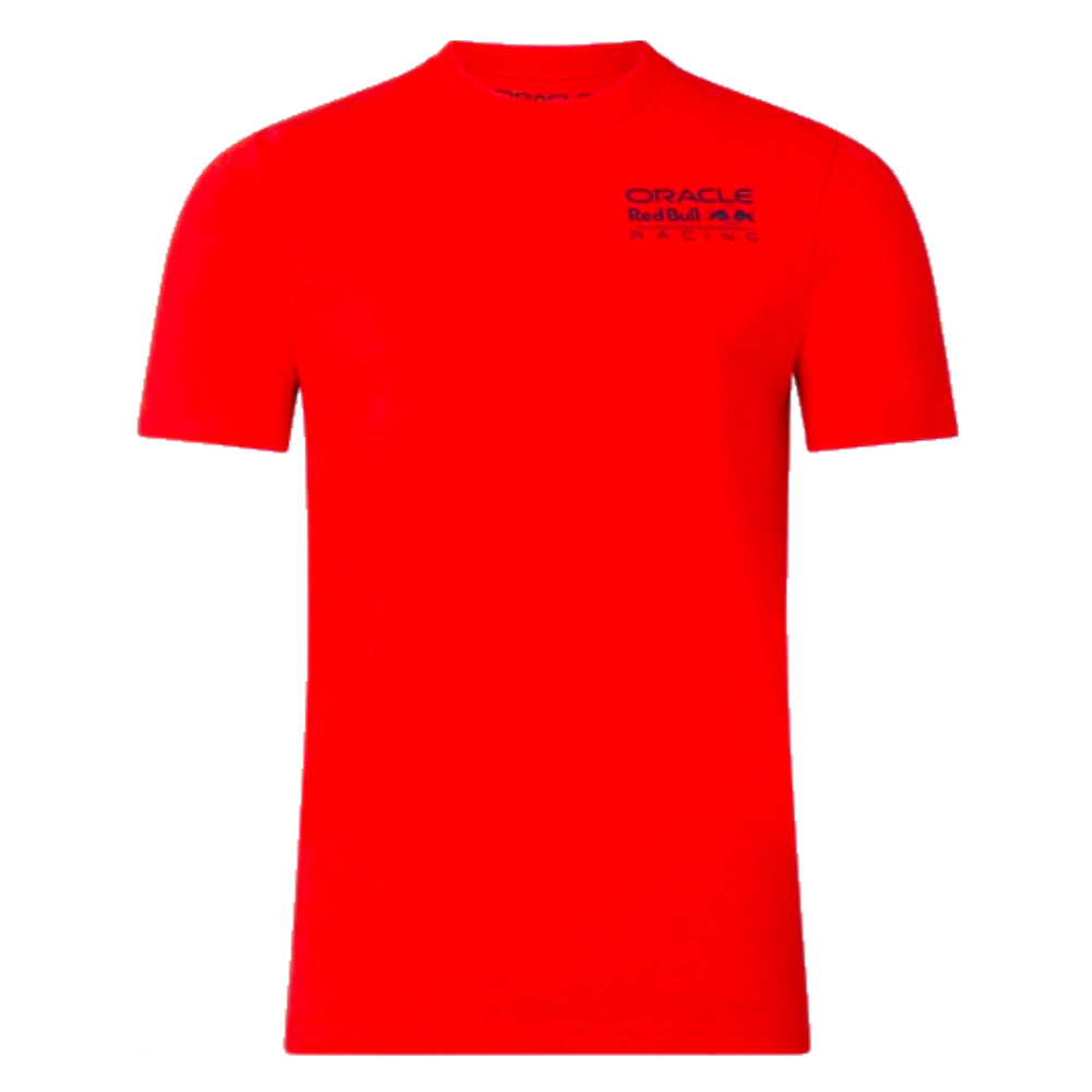 2023 Red Bull Racing Unisex Core Logo T Shirt (Flame Scarlet)_0
