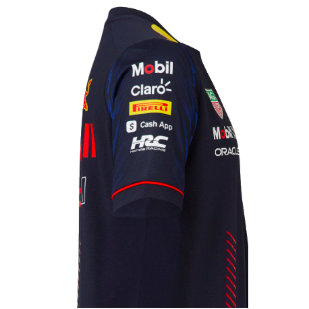 2023 Red Bull Racing Set Up T-Shirt (Navy) - Kids_3
