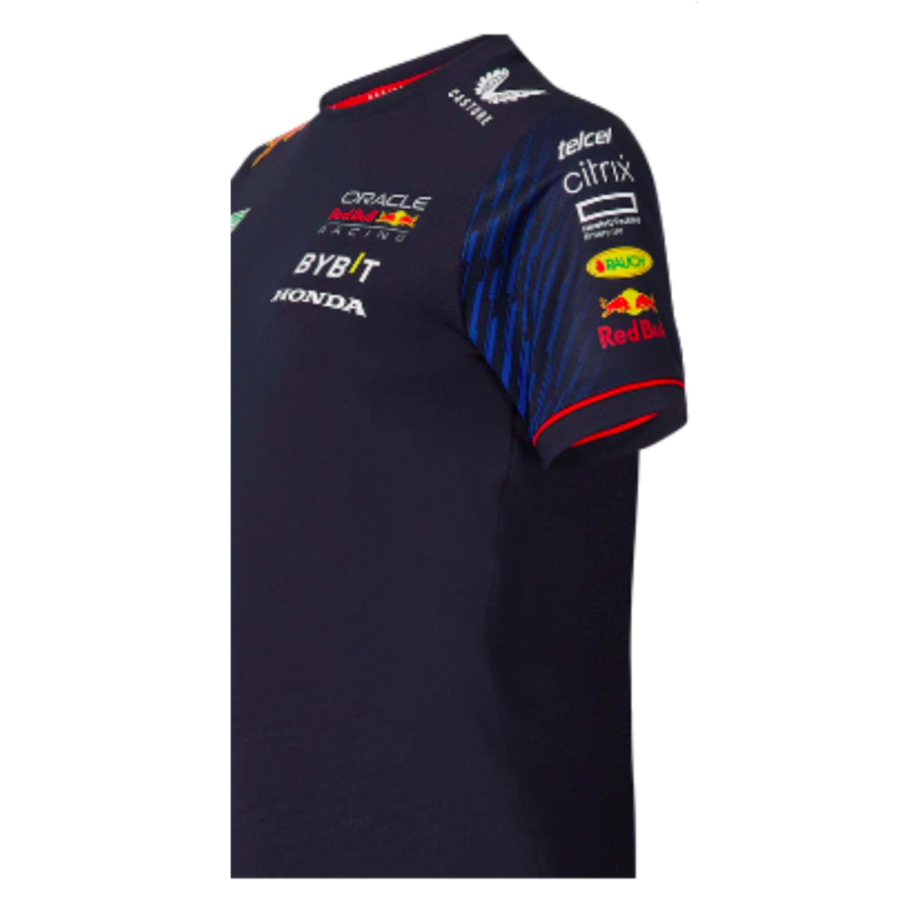 2023 Red Bull Racing Team Set Up T-Shirt (Navy) - Ladies_2