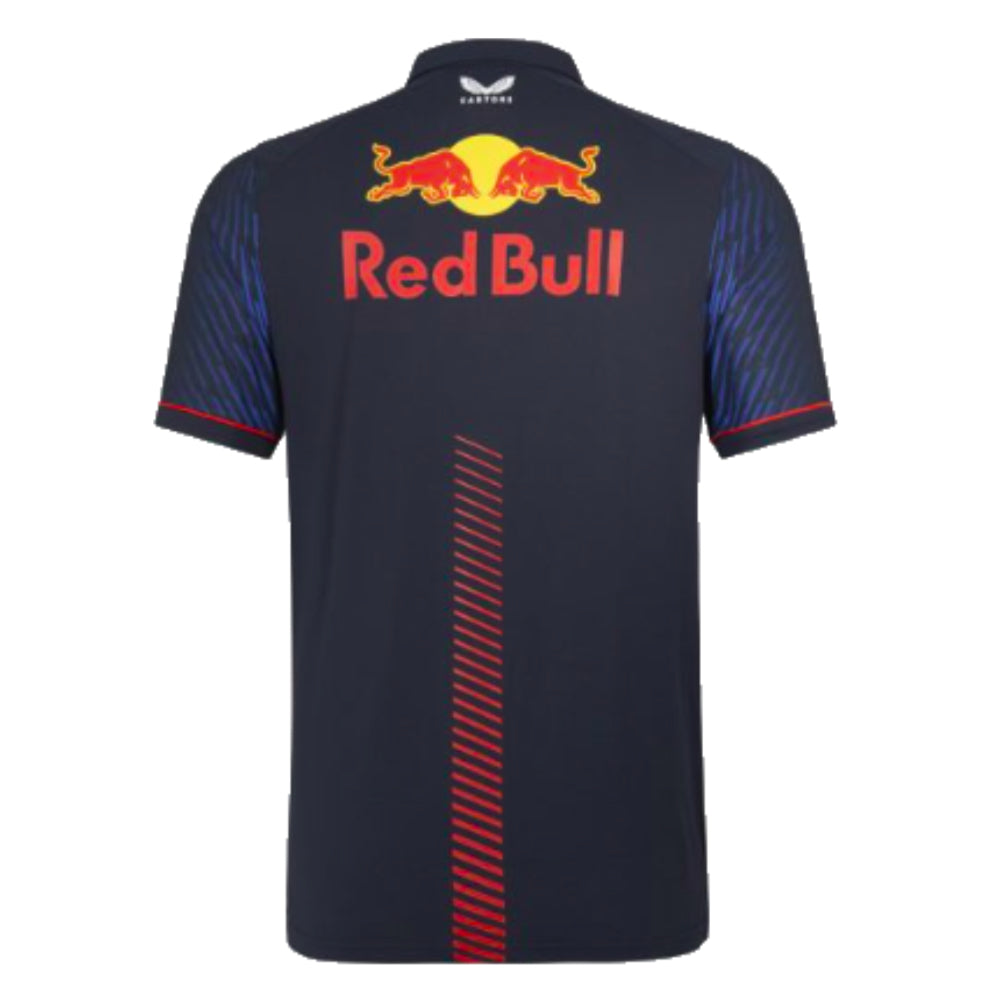2023 Red Bull Racing Sergio Perez Mens Polo Shirt (Navy)_1