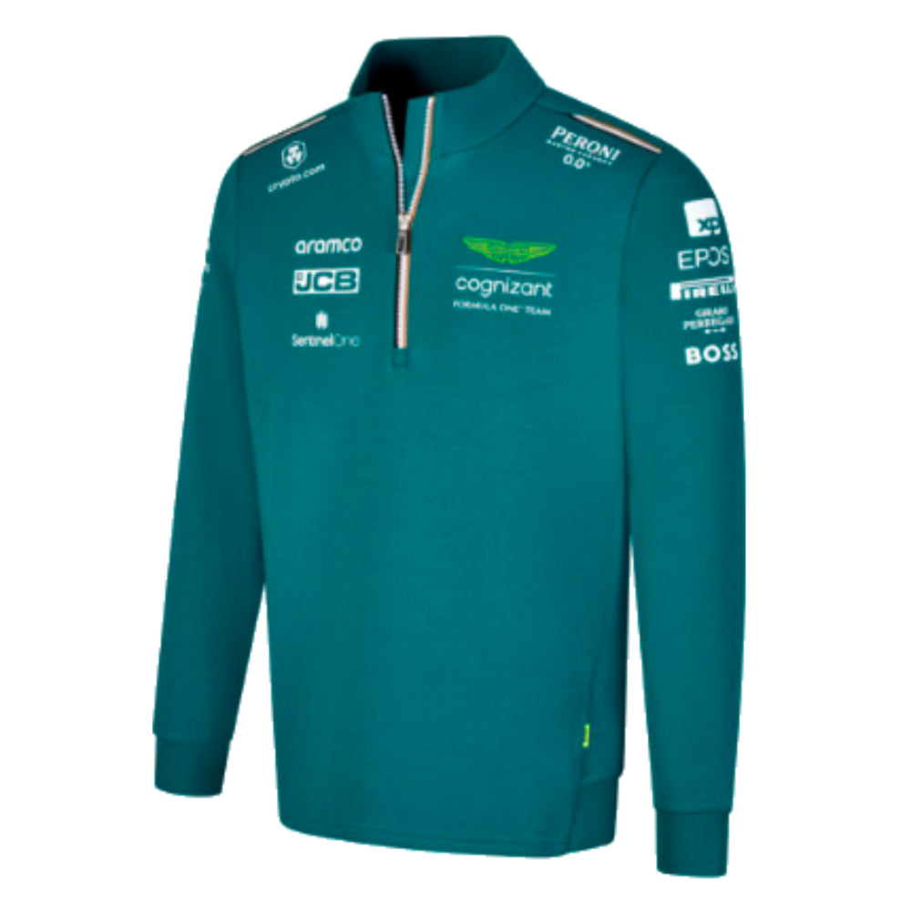 2023 Aston Martin Mens Team Mid Layer (Green)_0