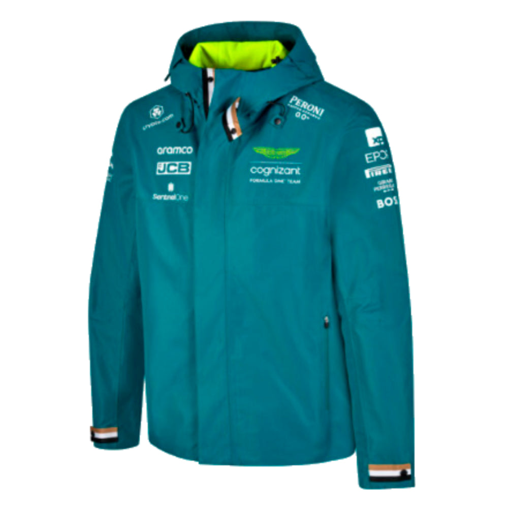 2023 Aston Martin Mens Team Jacket (Green)_0