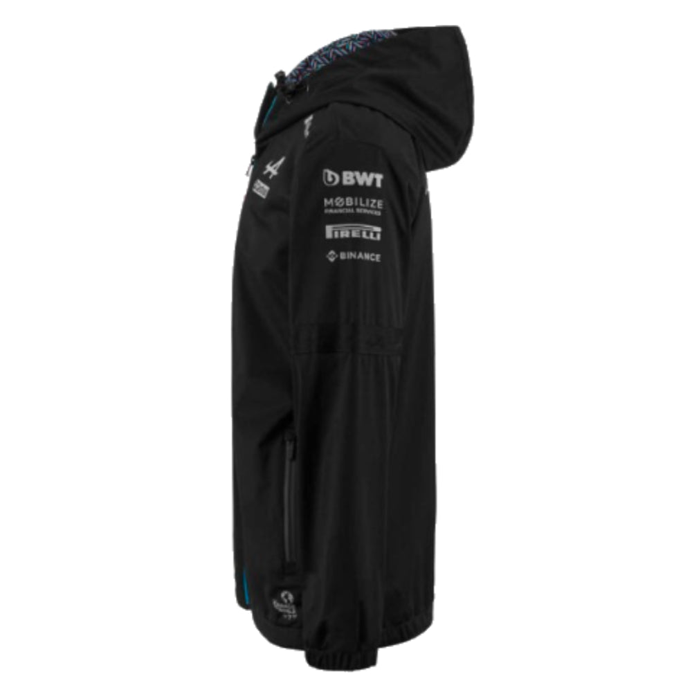 2023 Alpine Mens Team Rain Jacket (Black)_2
