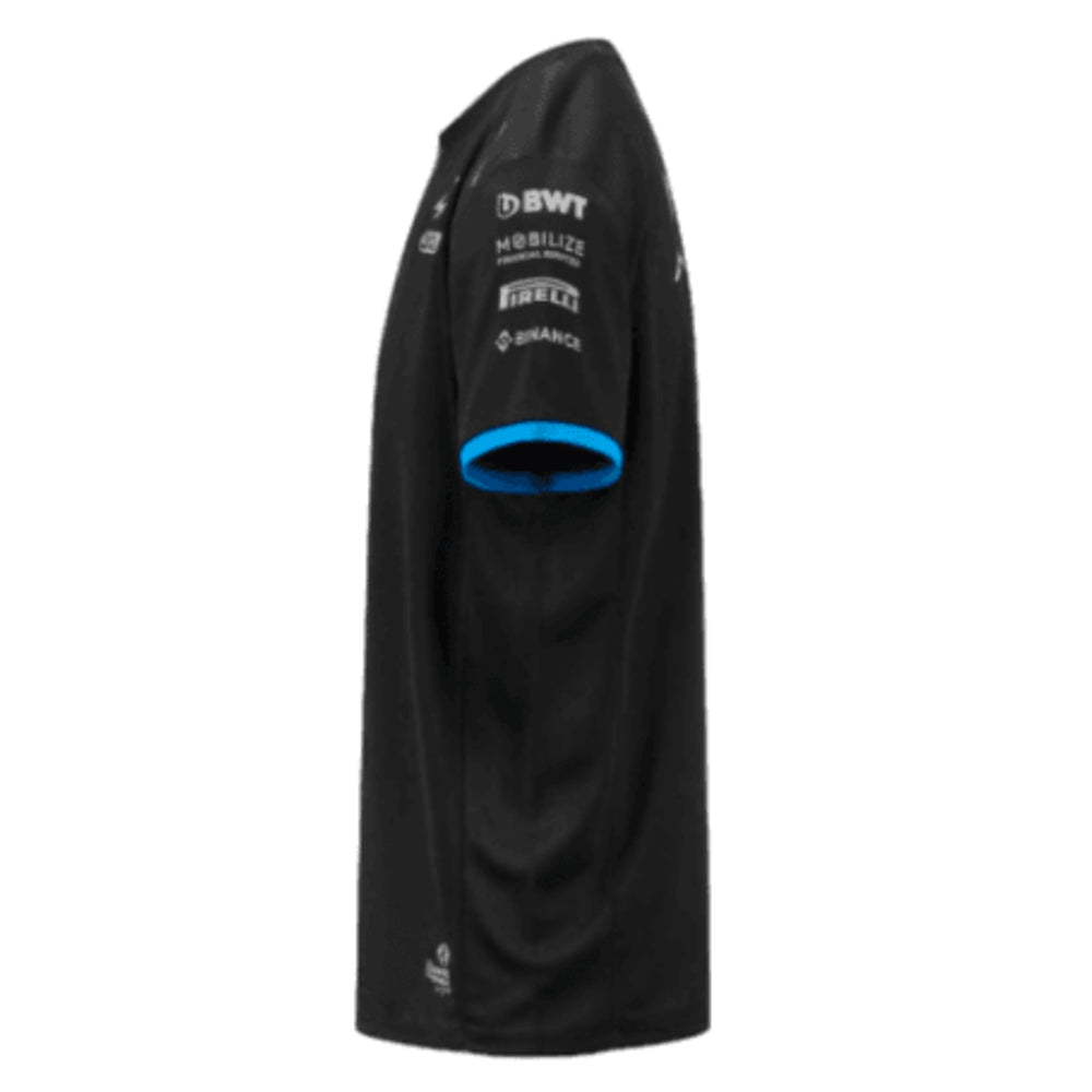 2023 Alpine Mens Team T-Shirt (Black)_2