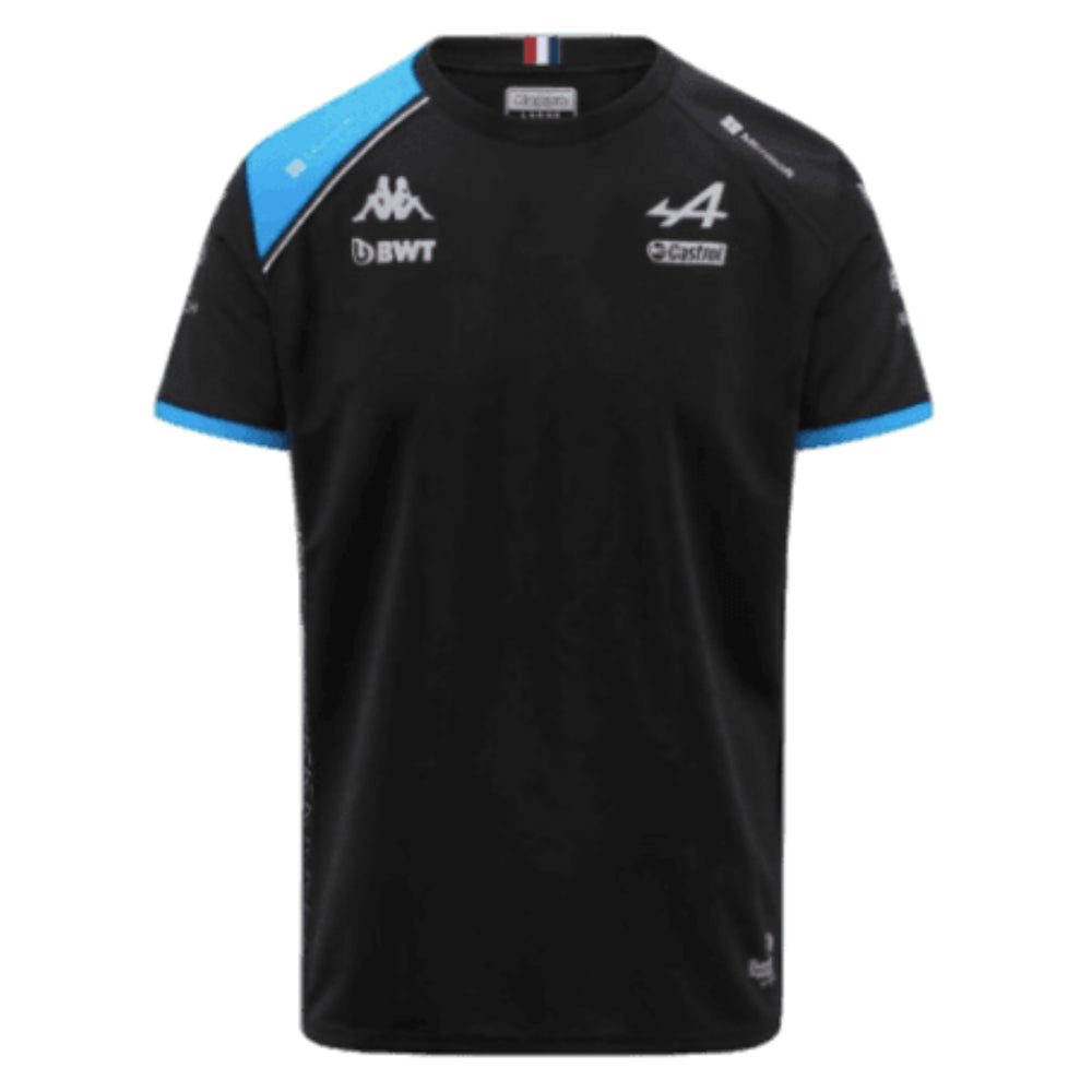 2023 Alpine Mens Team T-Shirt (Black)_0