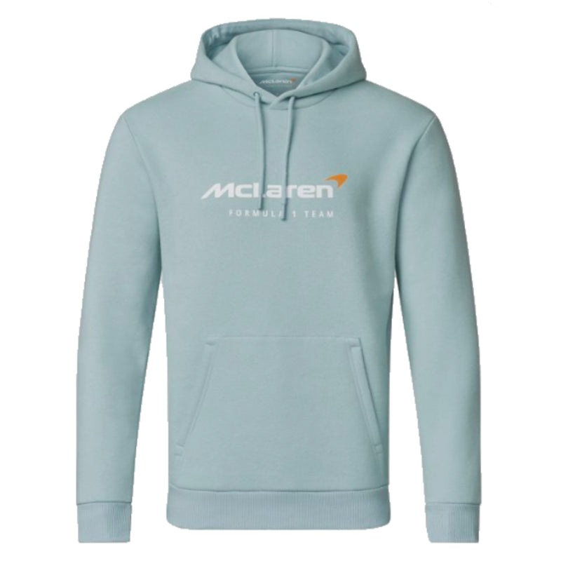2023 McLaren Mens Team Essentials Hoodie (Cloud Blue)_0