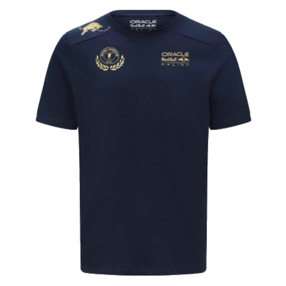 Red Bull Max Verstappen 2022 World Champion T-Shirt (Night Sky)_0