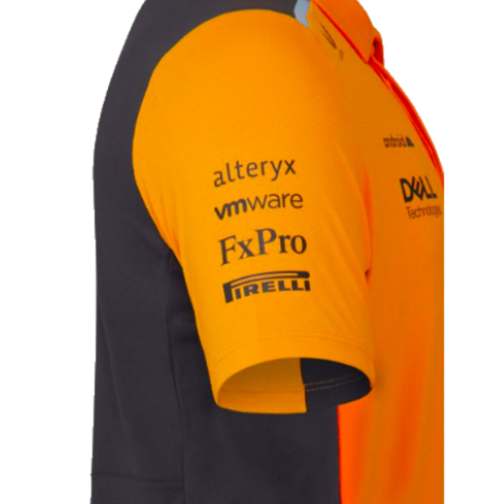 2023 McLaren Replica Polo Shirt Oscar Piastri (Papaya)_2