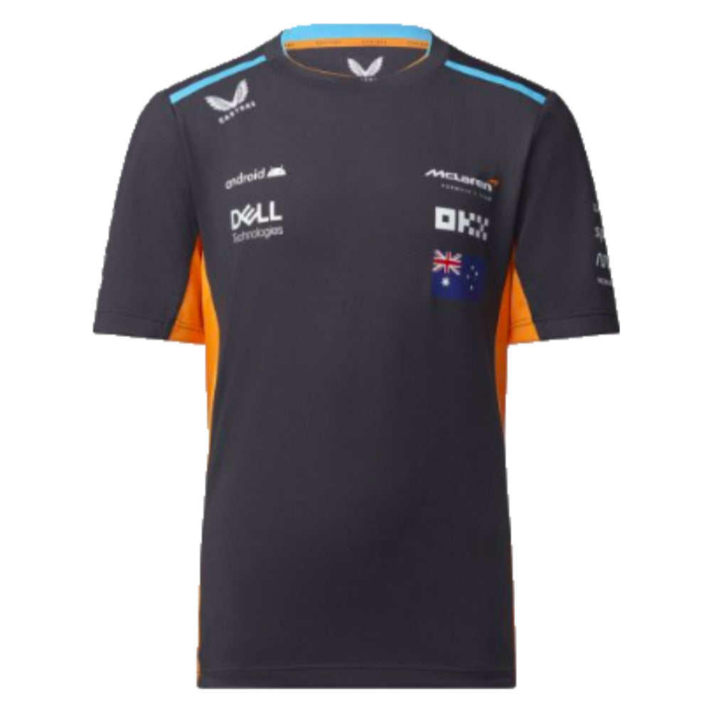 2023 McLaren Piastri Set Up T-Shirt - Kids (Phantom)_0
