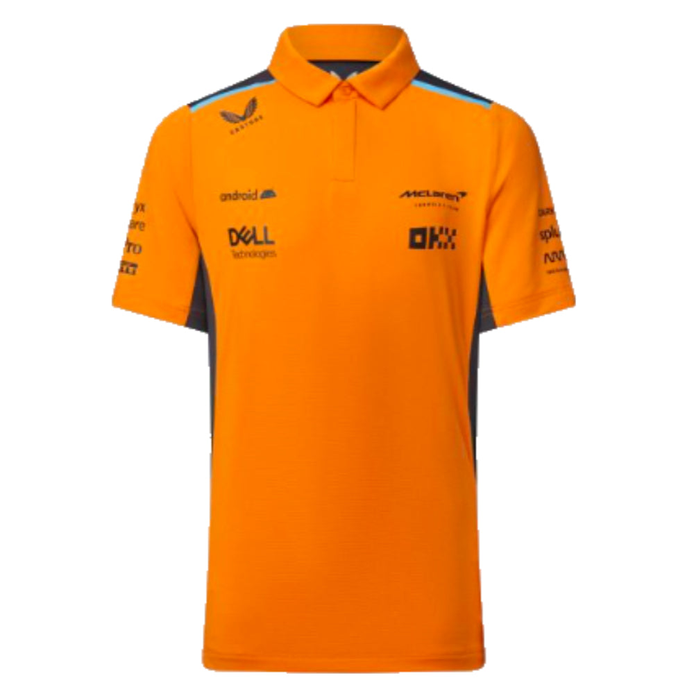 2023 McLaren Replica Polo Shirt (Autumn Glory) - Kids_0