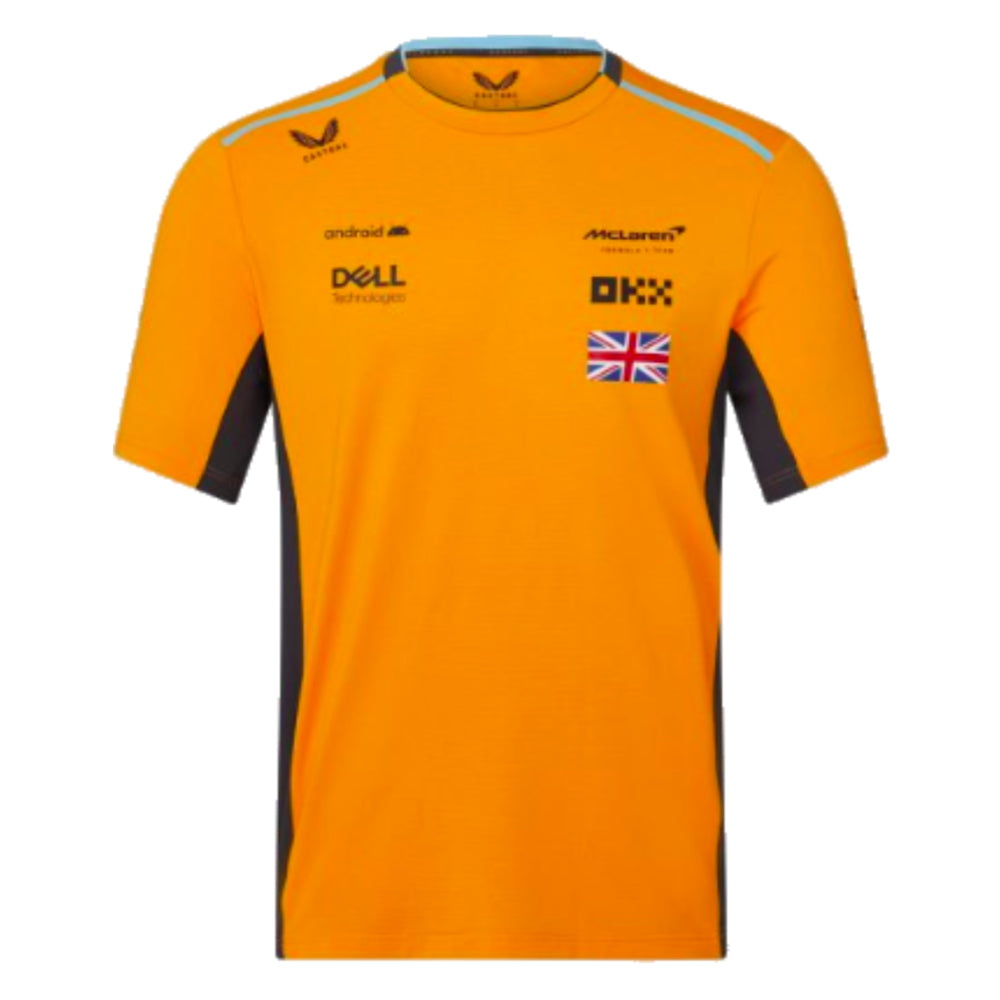 2023 McLaren Lando Norris Set Up T-Shirt - Kids (Autumn Glory)_0
