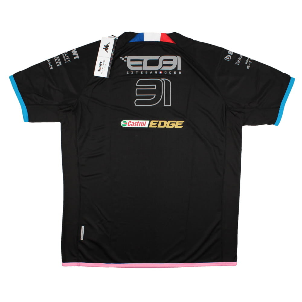 2023 Alpine Esteban Ocon Team Tee (Black)_1